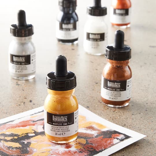 Liquitex® Professional Acrylic™ Ink Metallic Set